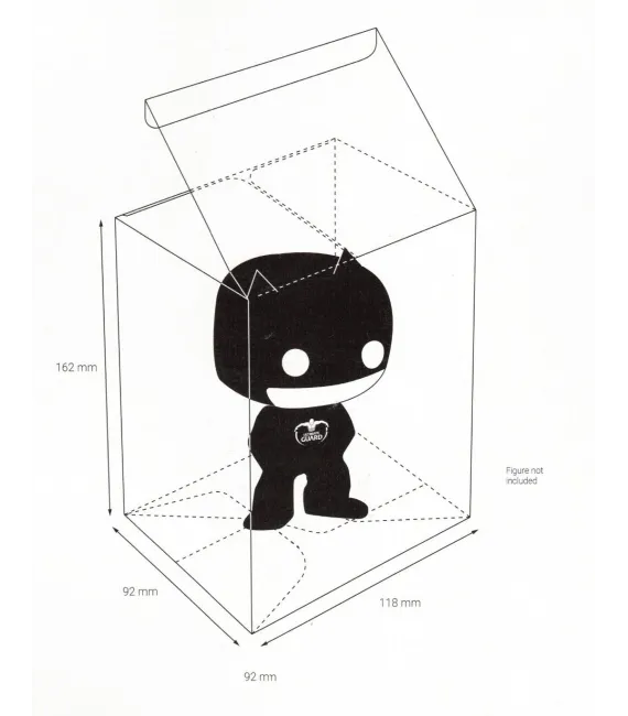 Caja protectora para figuras Funko Vinyl POP!