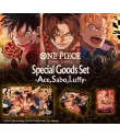 One Piece Card Game Special Goods Set: Ace, Sabo, Luffy