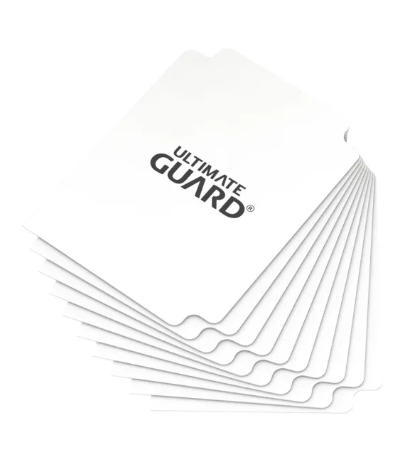 Tarjetas Separadoras para Cartas (Card Dividers): Blanco (10 unidades)