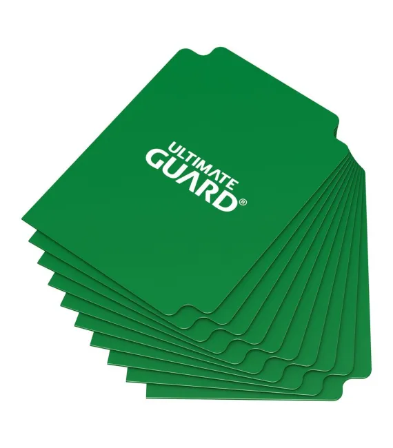 Tarjetas Separadoras para Cartas (Card Dividers): Verde (10 unidades)