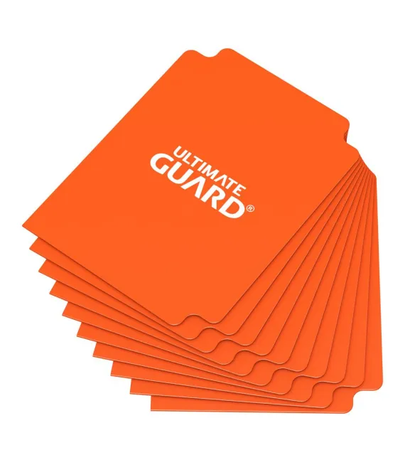 Tarjetas Separadoras para Cartas (Card Dividers): Naranja (10 unidades)