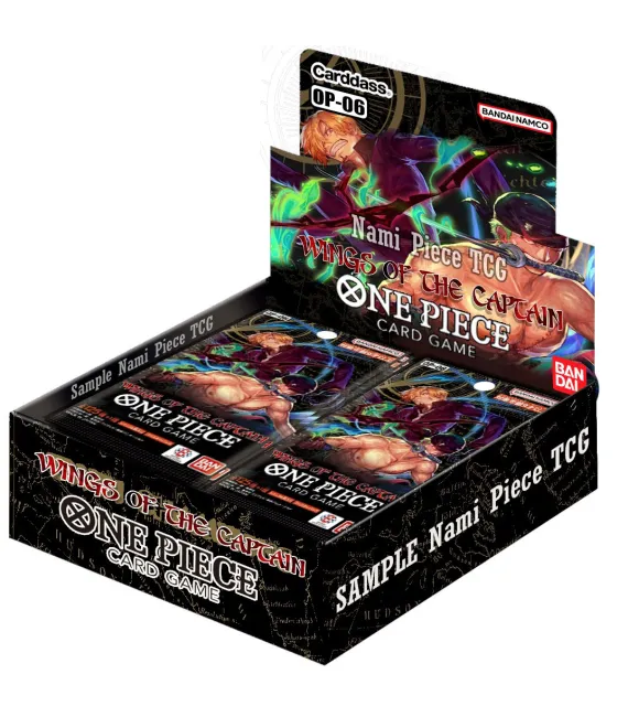 One Piece Card Game OP-06 Wings of the Captain: Caja de 24 sobres