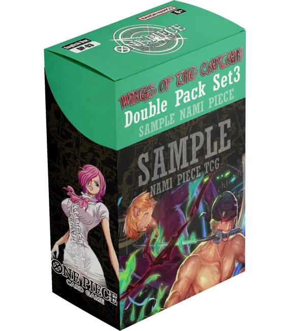 One Piece Card Game Double Pack Set Vol. 3 (RESERVA)