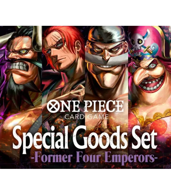 One Piece Card Game Special Goods Set: Former Four Emperors