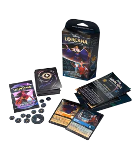 Disney Lorcana Rise of the Floodborn - Starter Deck: Amber y Sapphire