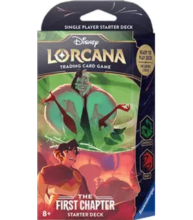 Disney Lorcana The First Chapter Starter Deck: Emerald y Ruby