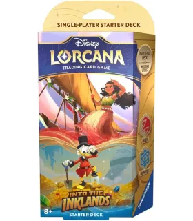 Disney Lorcana Into the Inklands - Starter Deck: Ruby y Sapphire