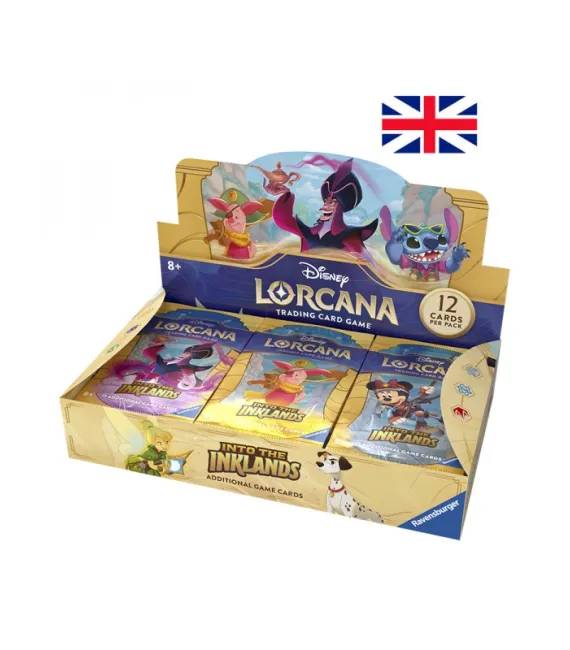 Disney Lorcana Into the Inklands Booster: Caja de 24 sobres