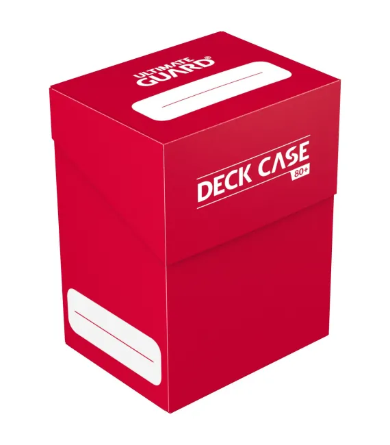 Deck Case Ultimate Guard Standard: Rojo +80