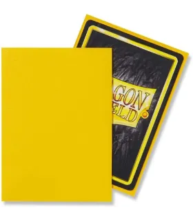 Fundas Dragon Shield Standard - Matte Yellow (100 uds)