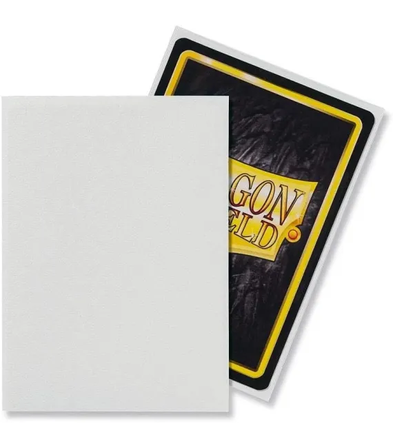 Fundas Dragon Shield Standard - Matte White (100 uds)