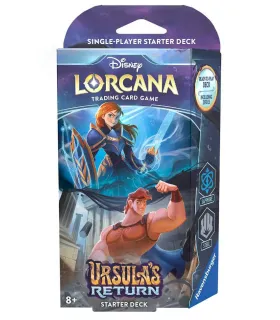 Disney Lorcana Ursula Return Starter Deck: Sapphire y Steel