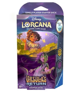 Disney Lorcana Ursula Return Starter Deck: Amber y Amethyst