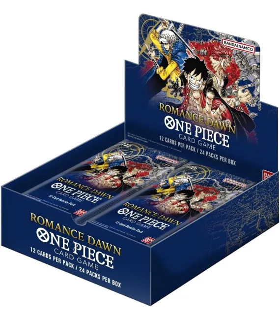 One Piece Card Game OP-01 Romance Dawn: Caja de 24 sobres