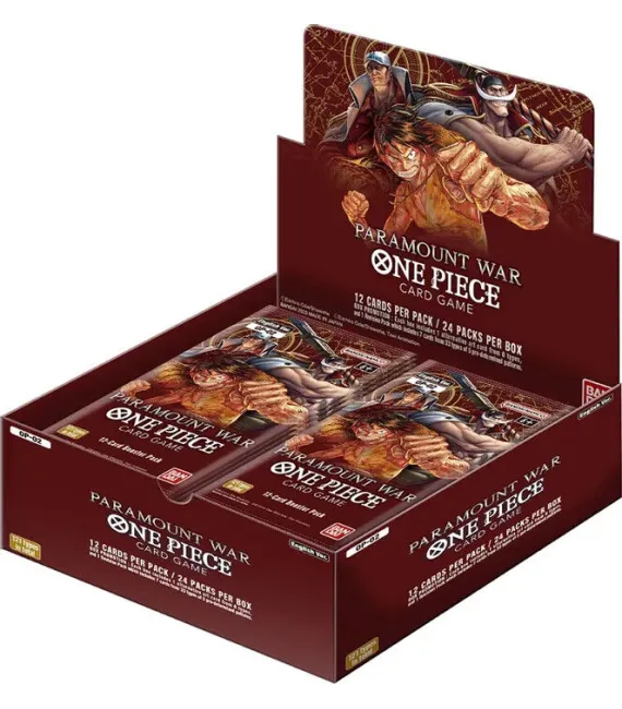One Piece Card Game OP-02 Parammount War: Caja de 24 sobres