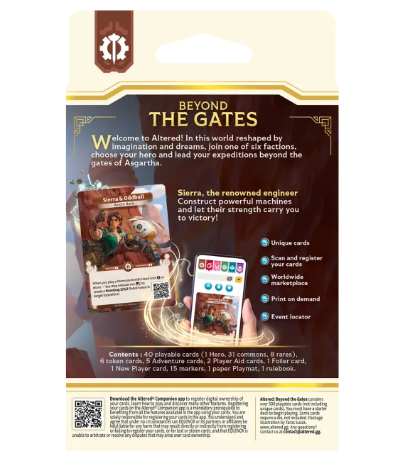 Altered TCG Starter Deck: Axiom (INGLÉS)