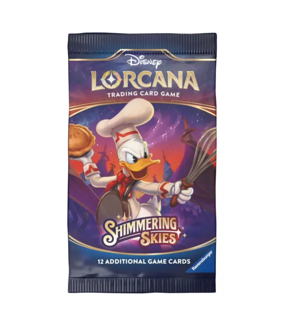 Disney Lorcana Shimmering Skies Booster: Caja de 24 sobres