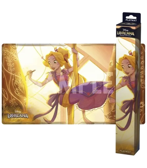 Disney Lorcana: Tapete Rapunzel Gifted Artist Oficial