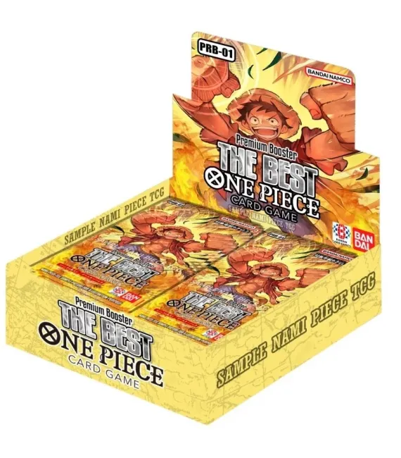 One Piece Card Game PRB-01 Premium Booster - The Best: Caja de 20 sobres