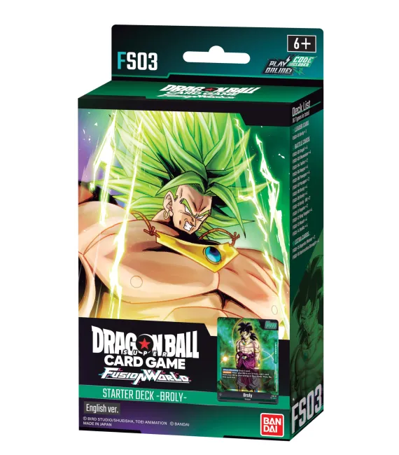 Dragon Ball Super Fusion World FS-03 Starter Deck: Broly