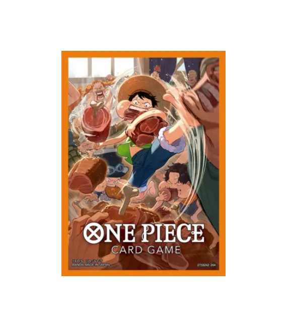 One Piece Card Game: Pack Official Sleeves 7 - Los 3 Hermanos