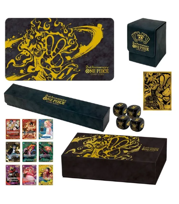 One Piece Card Game: Japanese 2nd Anniversary Set