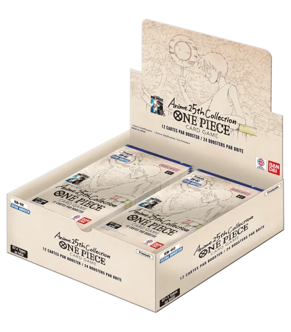 One Piece Card Game EB-02 Extra Booster Anime 25th Collection: Caja de 24 sobres