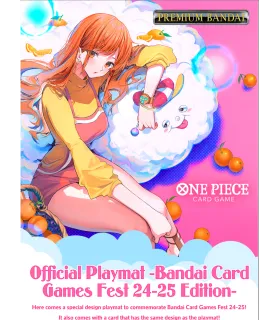 One Piece Card Game Official Playmat Bandai Card Games Fest 24-25 Edition