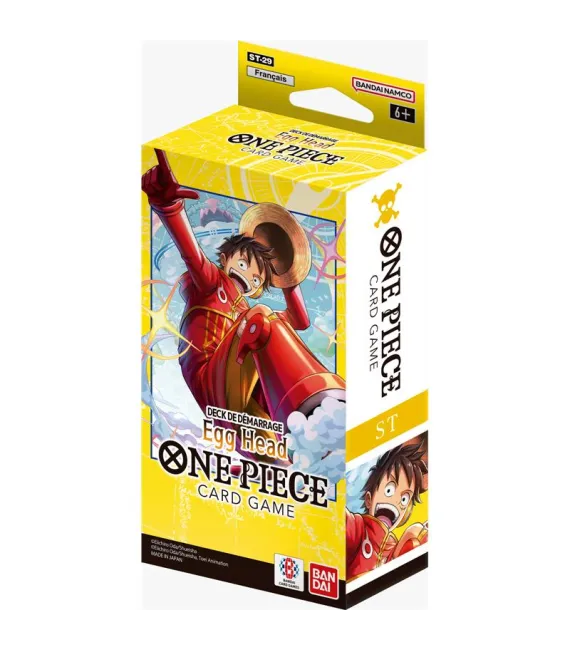 One Piece Card Game ST-29: YELLOW Egghead (Starter Deck)