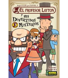El profesor Layton y sus divertidos misterios Nº 3 (de 4)